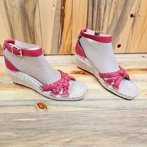 Vince Camuto Jadeya Sandals Moroccan Clay Red Leather Women’s Size 10